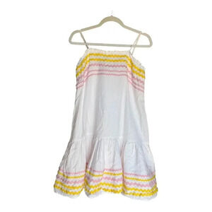Lisa Marie Fernandez White Spaghetti Strap Sundress Size XS